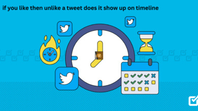 if you like then unlike a tweet does it show up on timeline