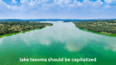 lake texoma should be capitalized