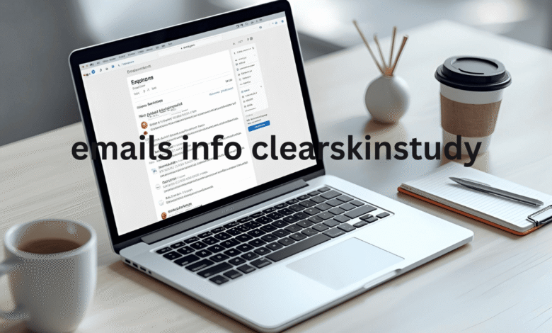 emails info clearskinstudy