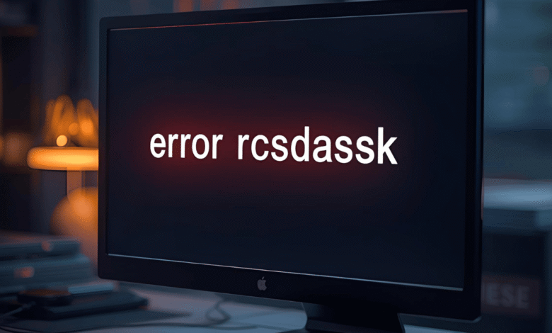 error rcsdassk