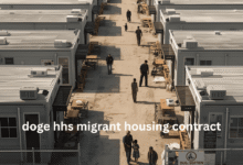 doge hhs migrant housing contract