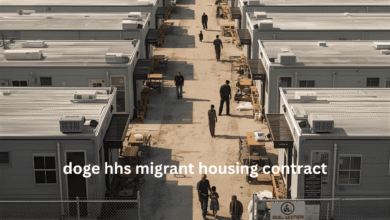 doge hhs migrant housing contract