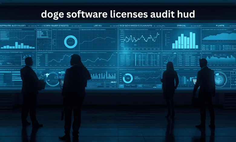 doge software licenses audit hud