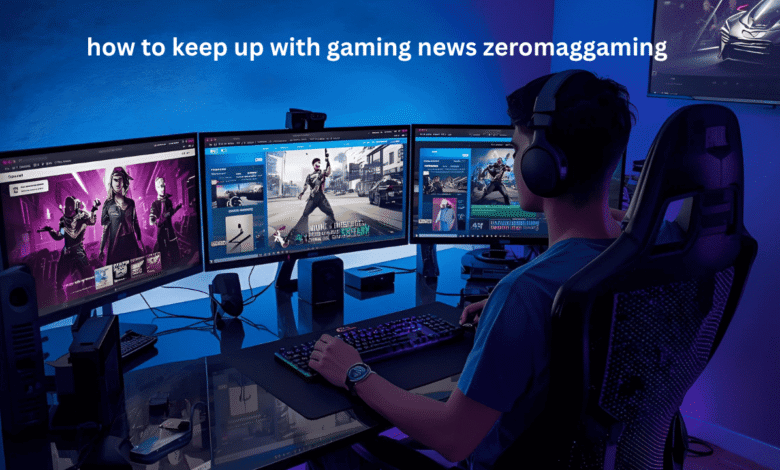 how to keep up with gaming news zeromaggaming