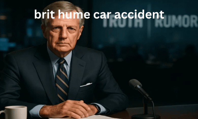 brit hume car accident